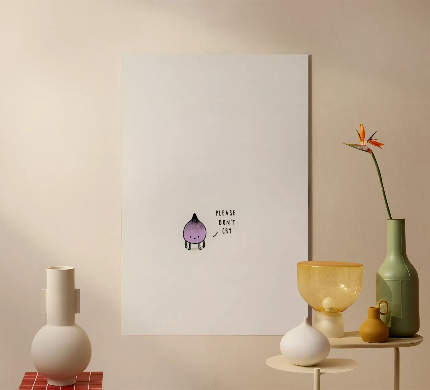 Onion Acryl-Glas von Jaco Haasbroek