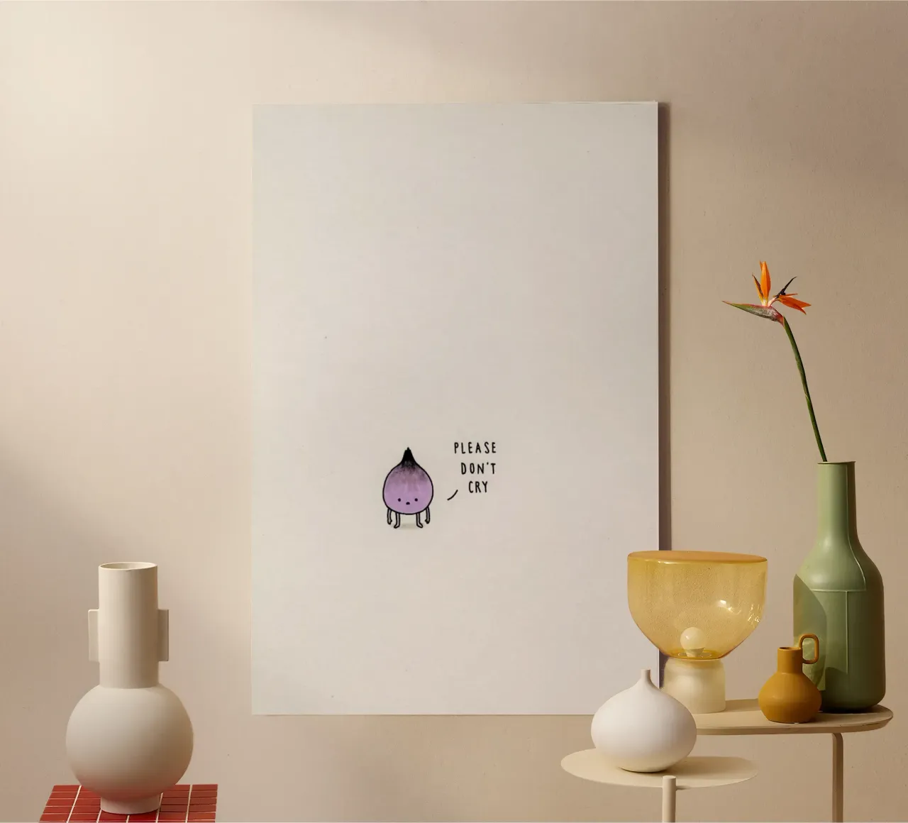 Onion tela con Cornice a cassetta da Jaco Haasbroek