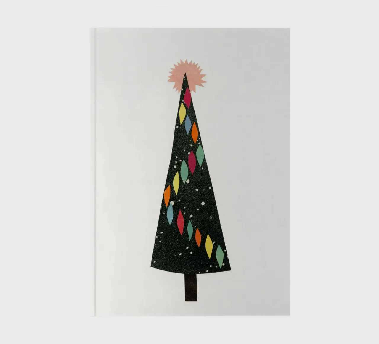 Christmas III notebook by Cassia Beck Collage
