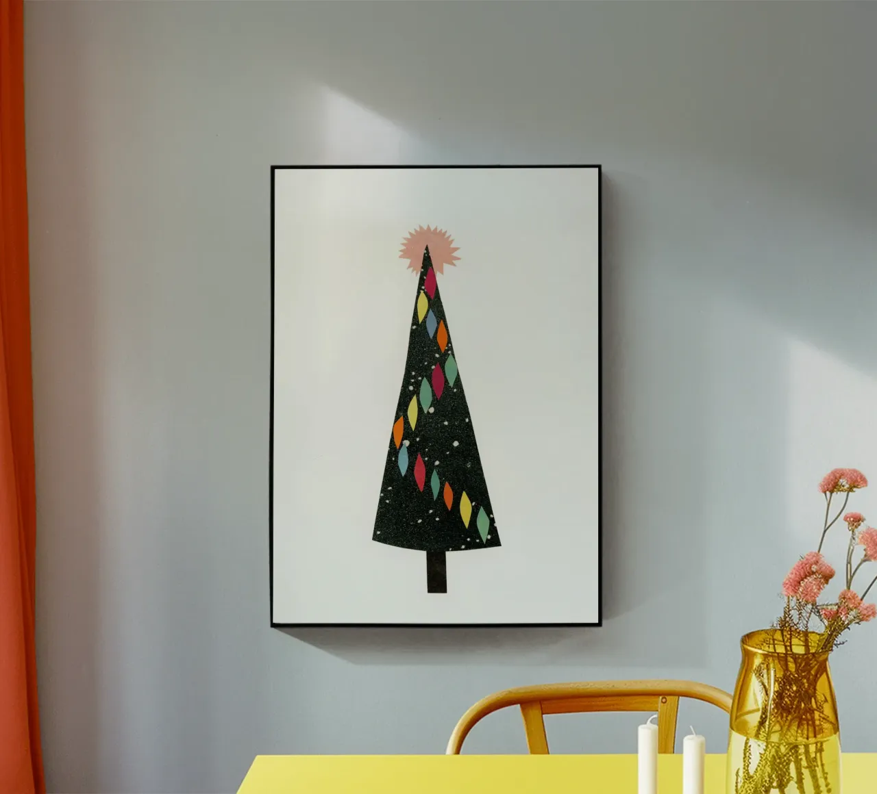 Natale III plexiglass da Cassia Beck Collage