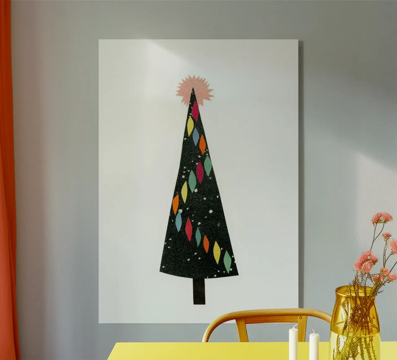 Natale III plexiglass da Cassia Beck Collage