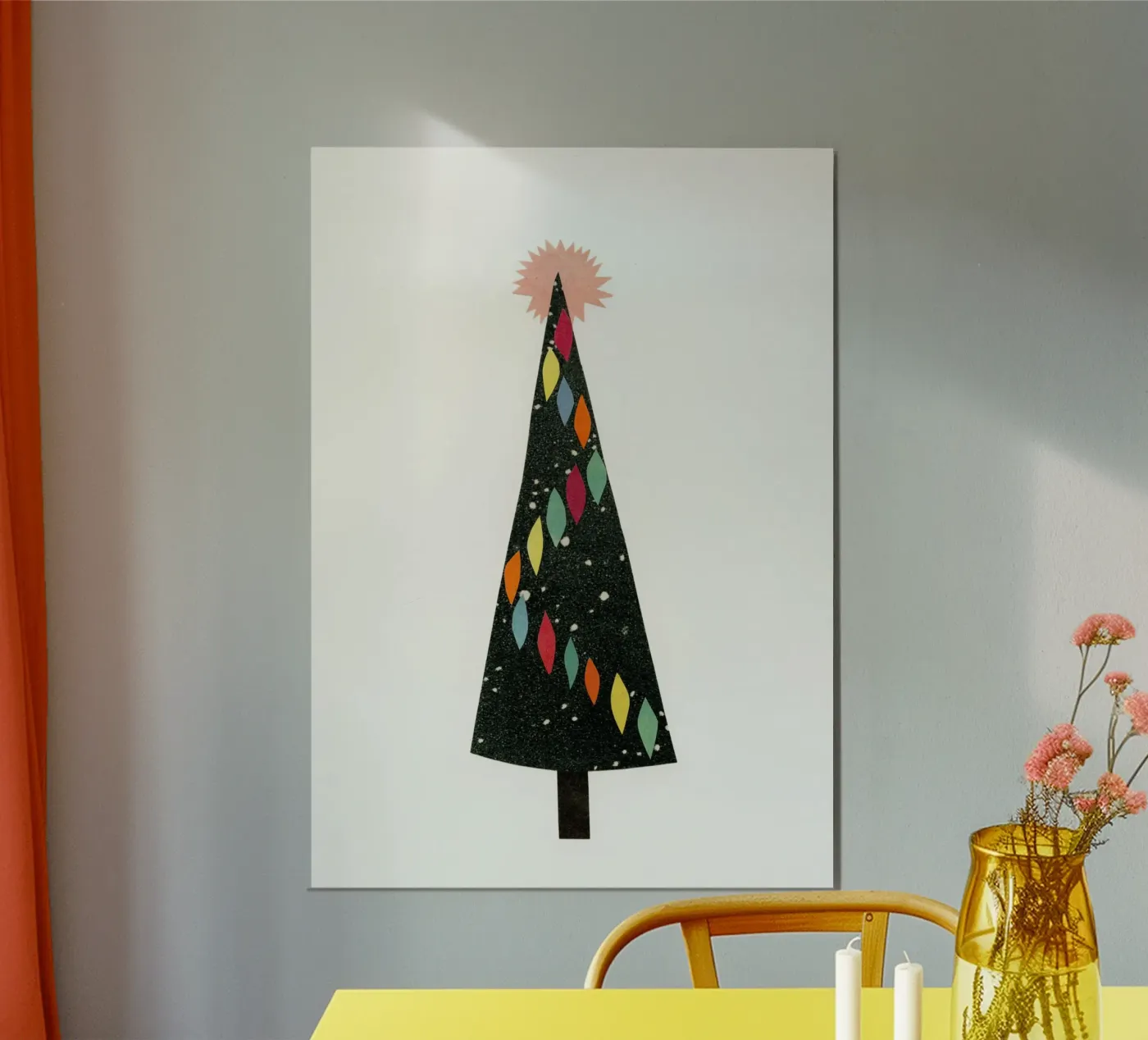 Natale III poster da Cassia Beck Collage