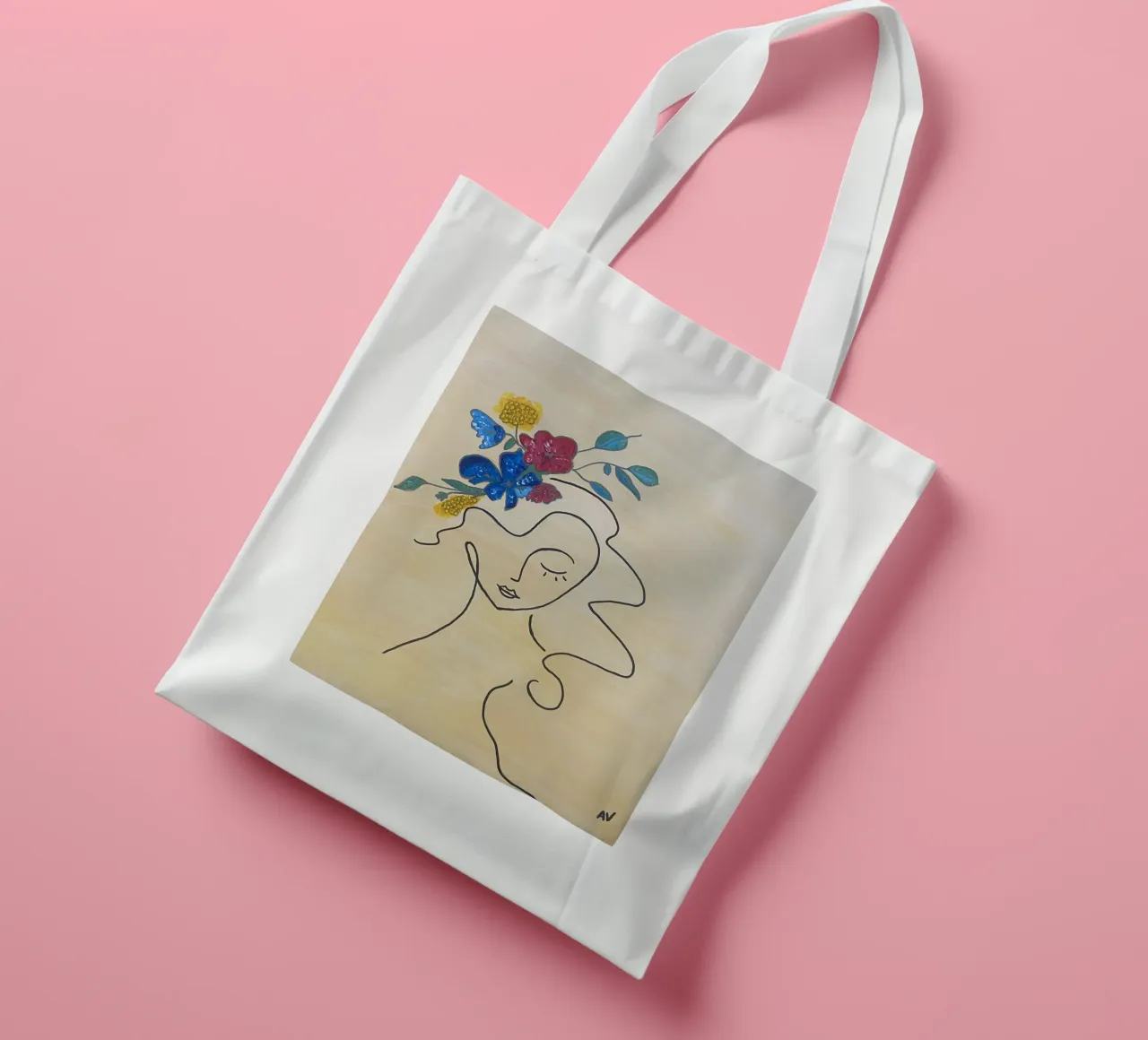 Ma douce borsa in juta da Aliciavgz