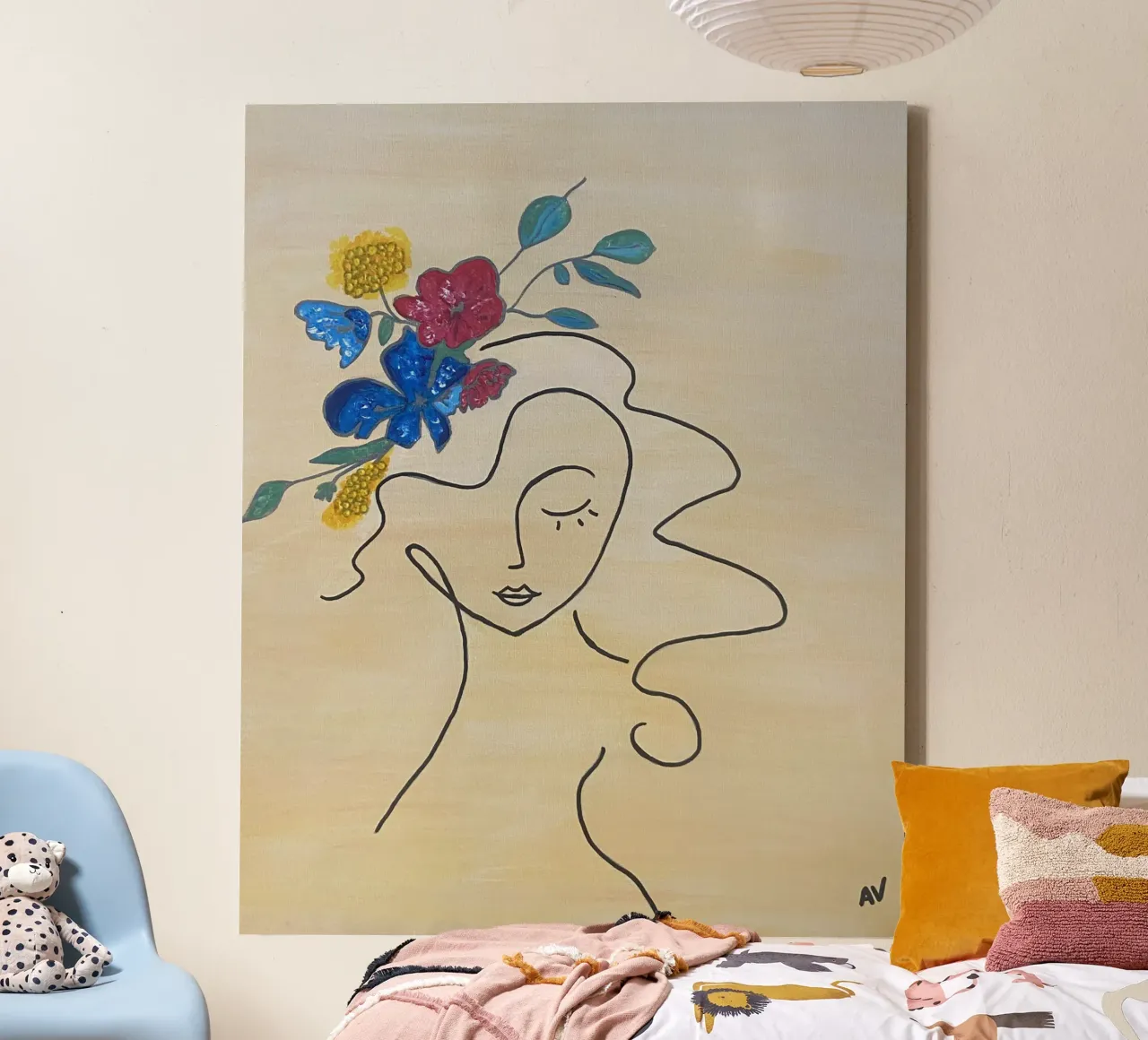 Ma douce canvas by Aliciavgz