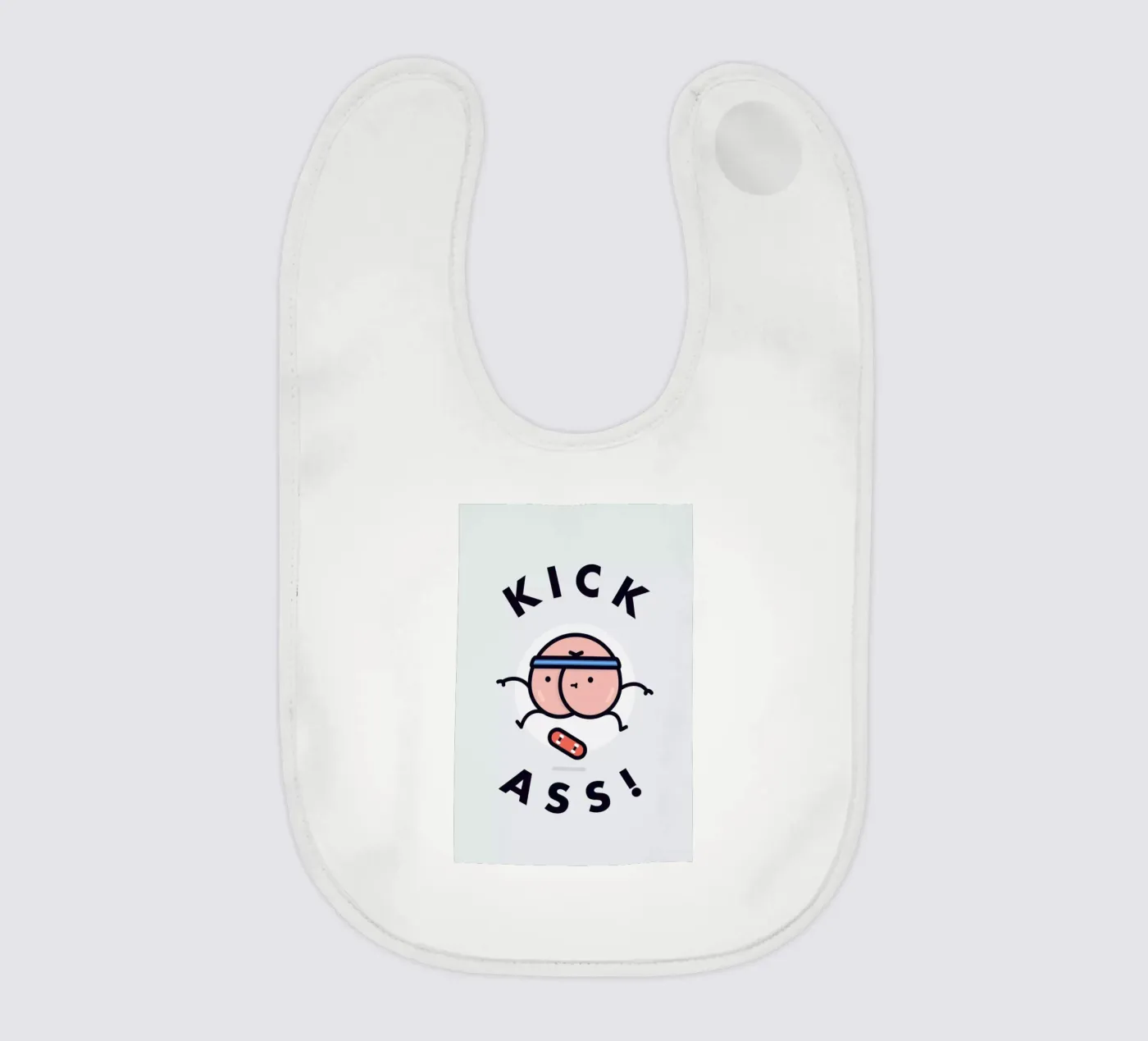 Kick Ass Babylätzchen von Jaco Haasbroek