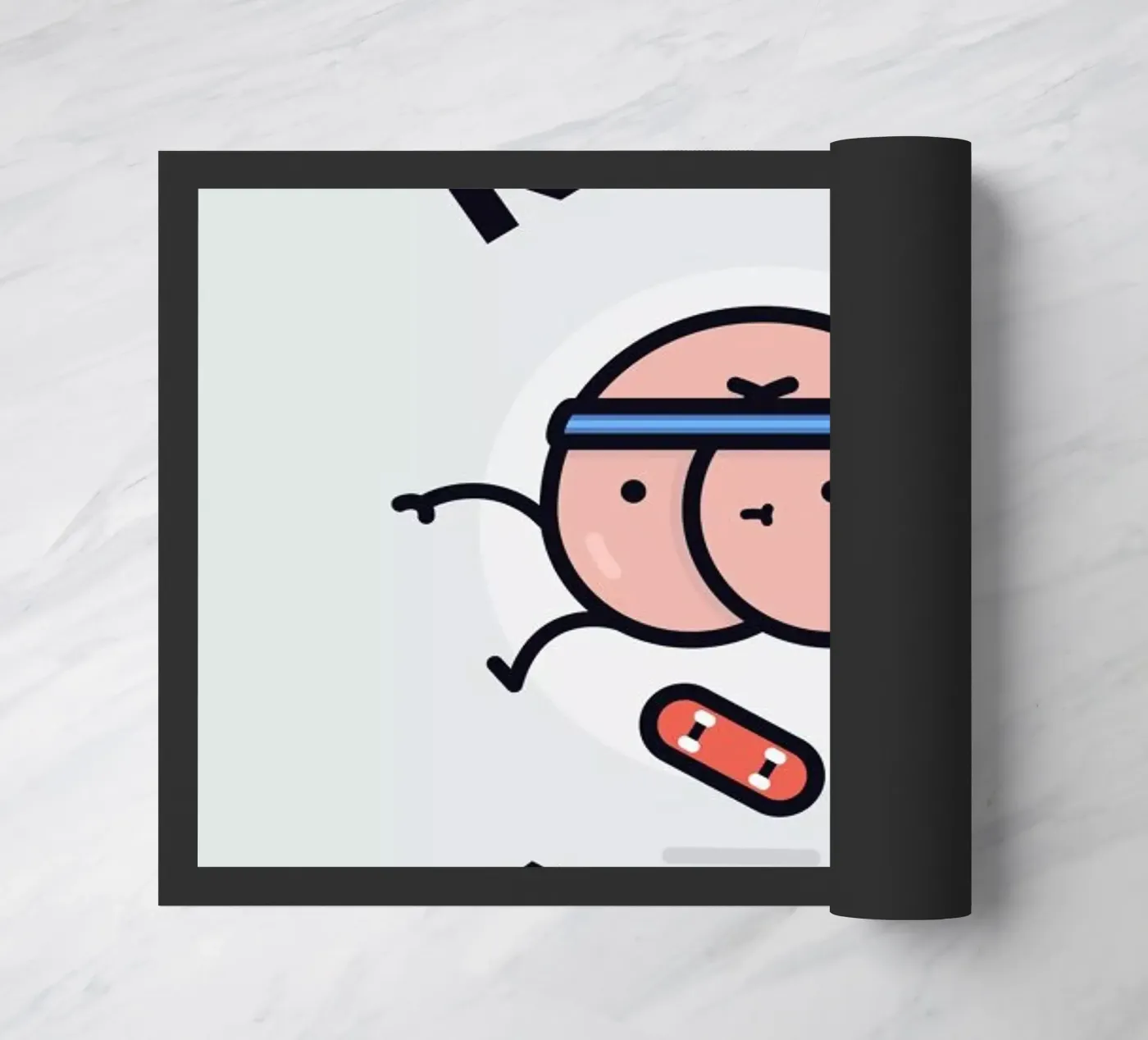 Kick Ass doormat by Jaco Haasbroek