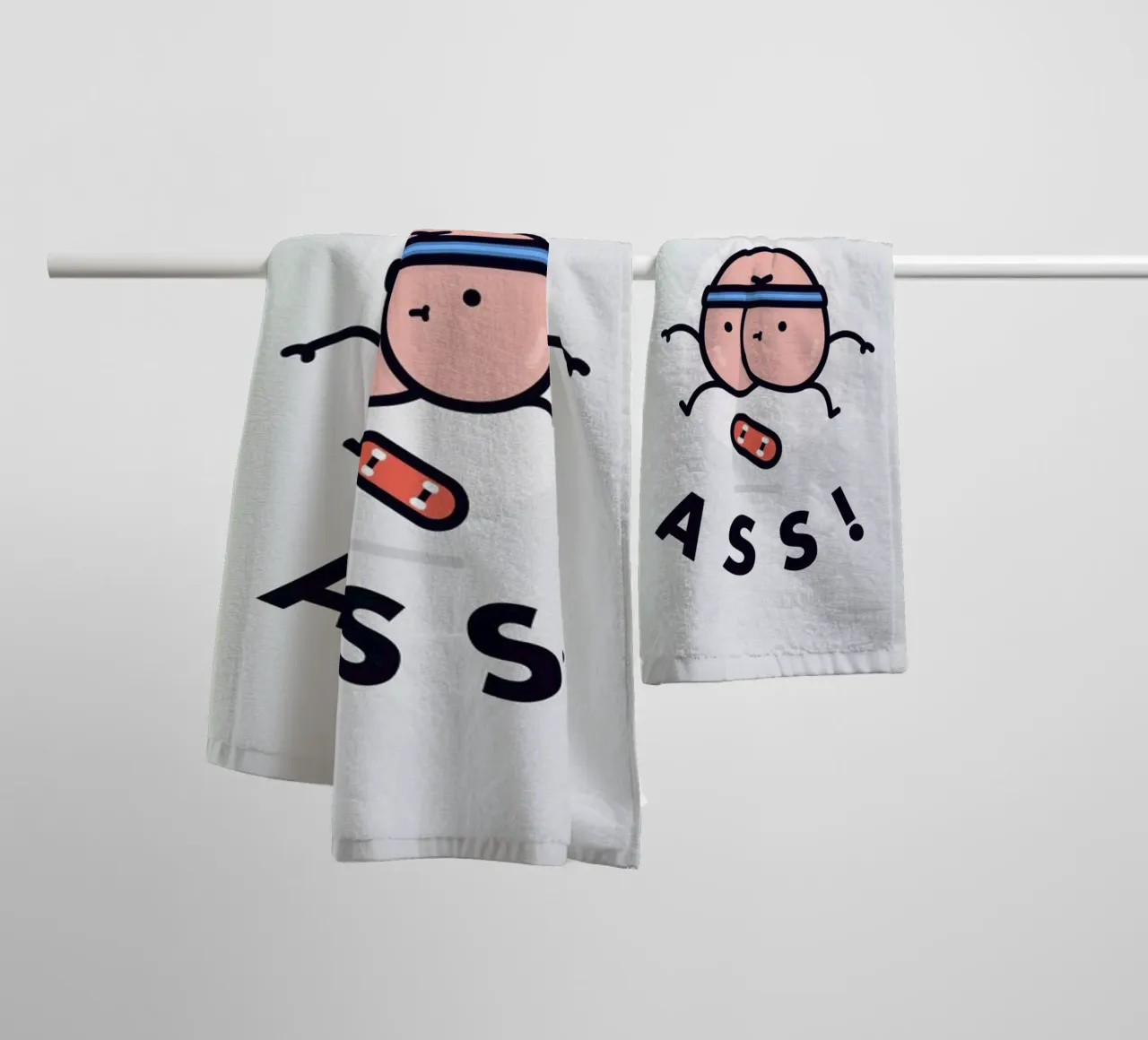 Kick Ass asciugamano da bagno da Jaco Haasbroek