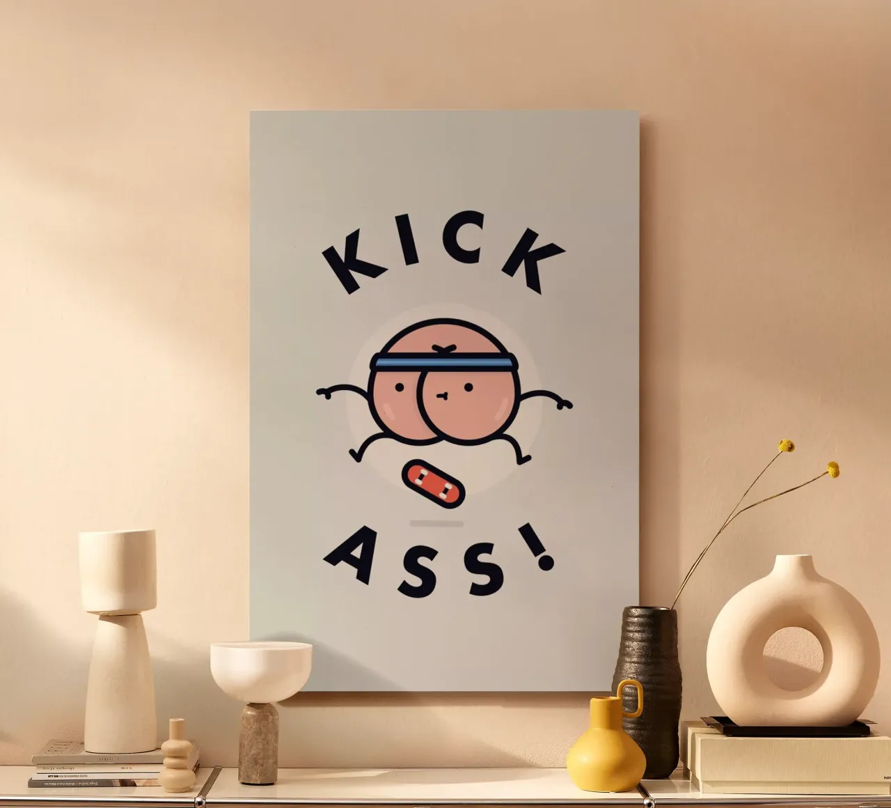 Kick Ass alu-dibond by Jaco Haasbroek