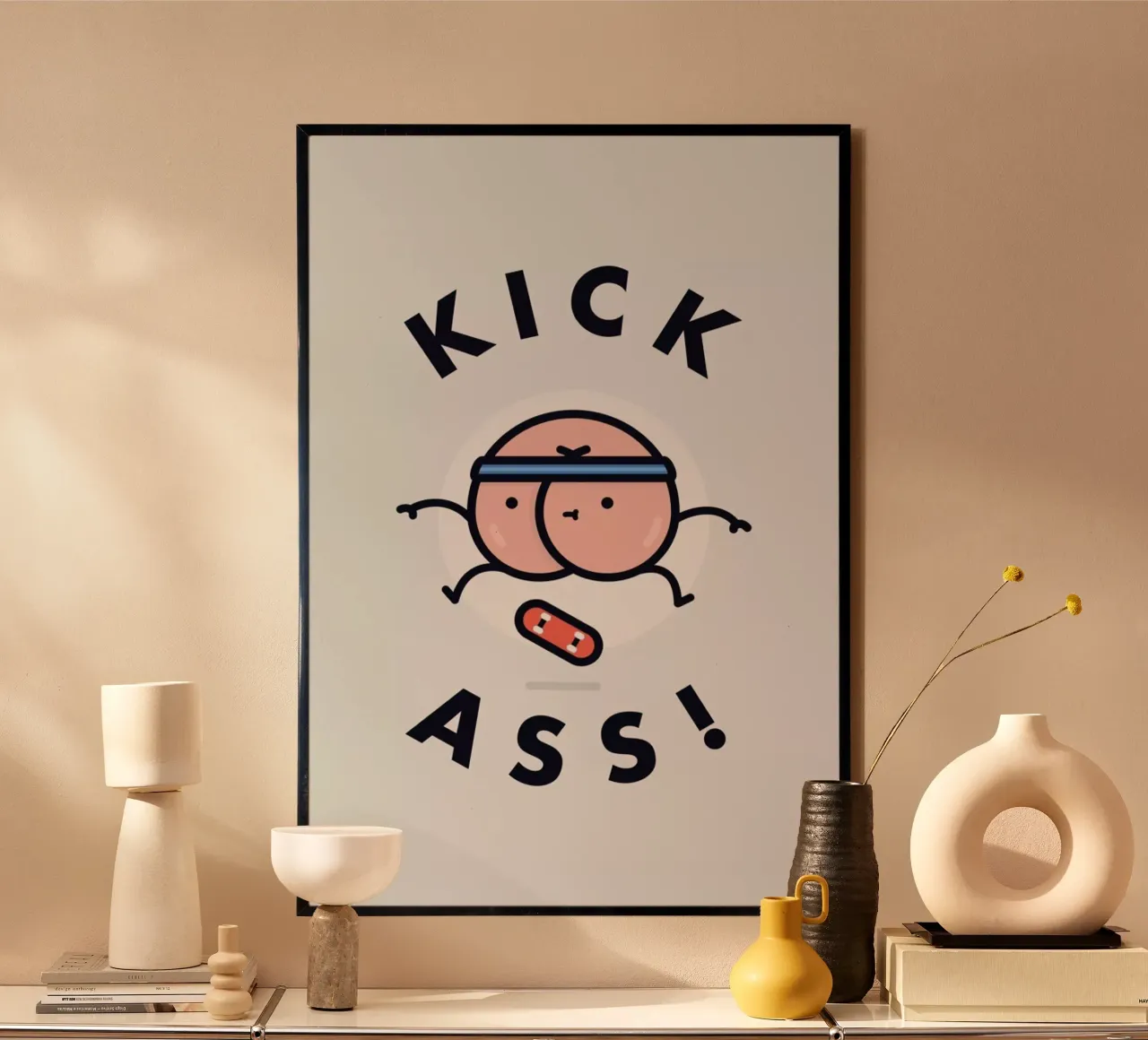 Kick Ass Poster von Jaco Haasbroek