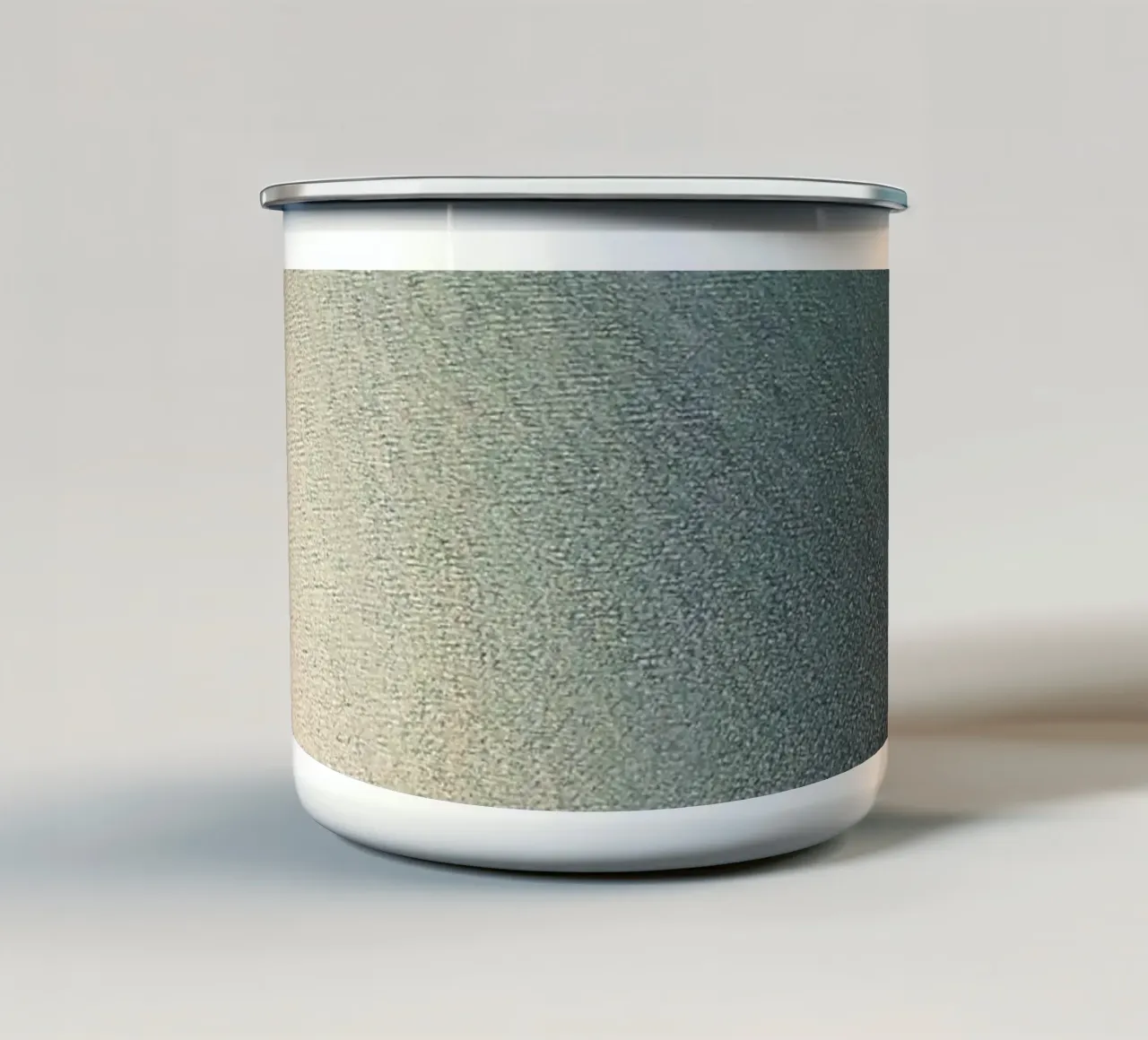 Vue aérienne photographie analogique Athènes et la mer mug en émail de Lisa Jureczko Arts Illustration