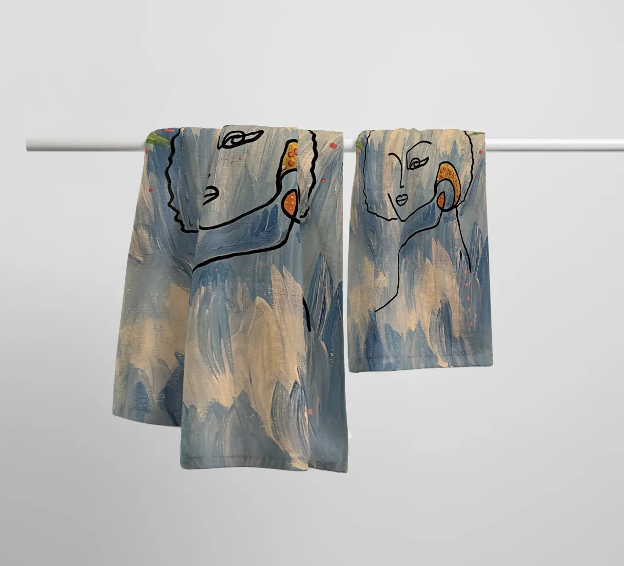 Eclat bleu asciugamano da bagno da Aliciavgz