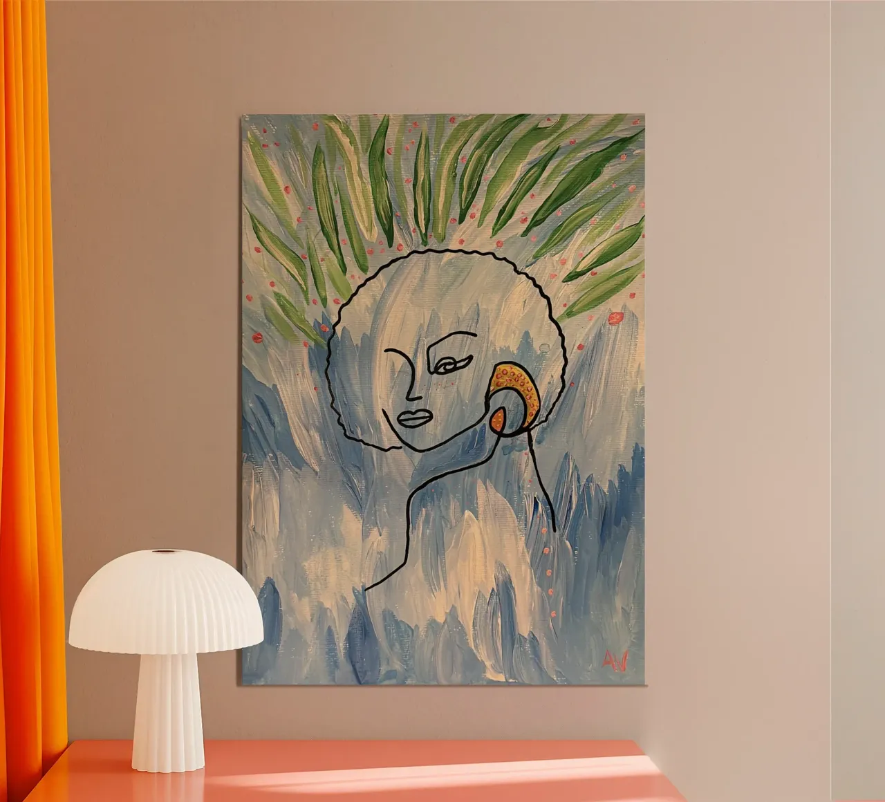 Eclat bleu alluminio dibond da Aliciavgz