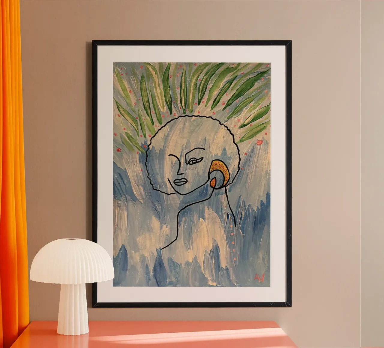 Eclat bleu poster da Aliciavgz