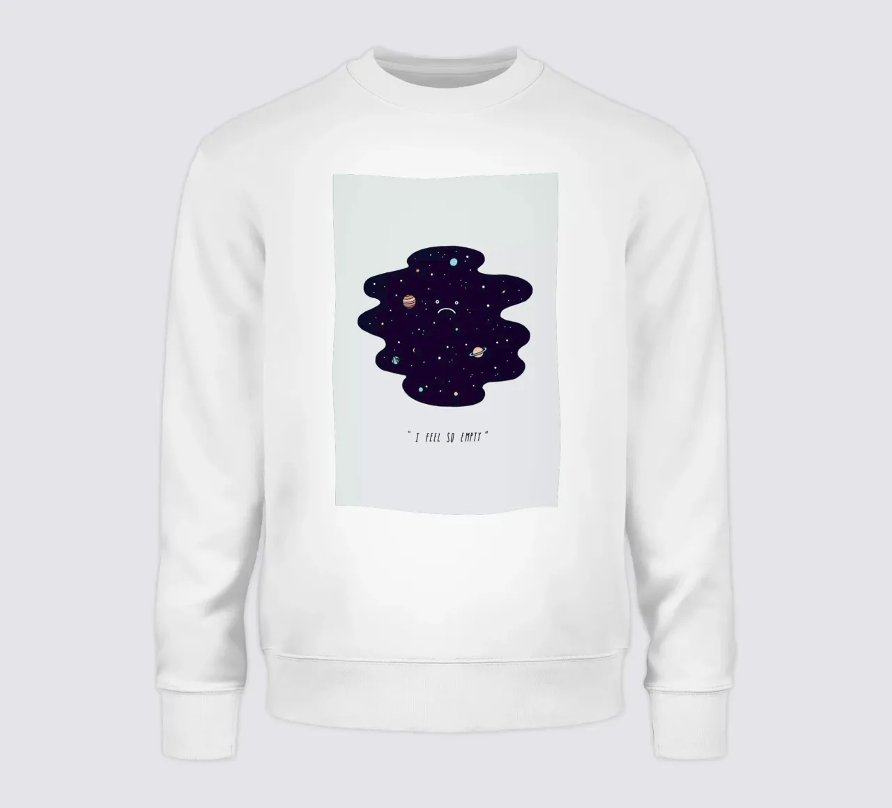 Negative Space Sweatshirt von Jaco Haasbroek