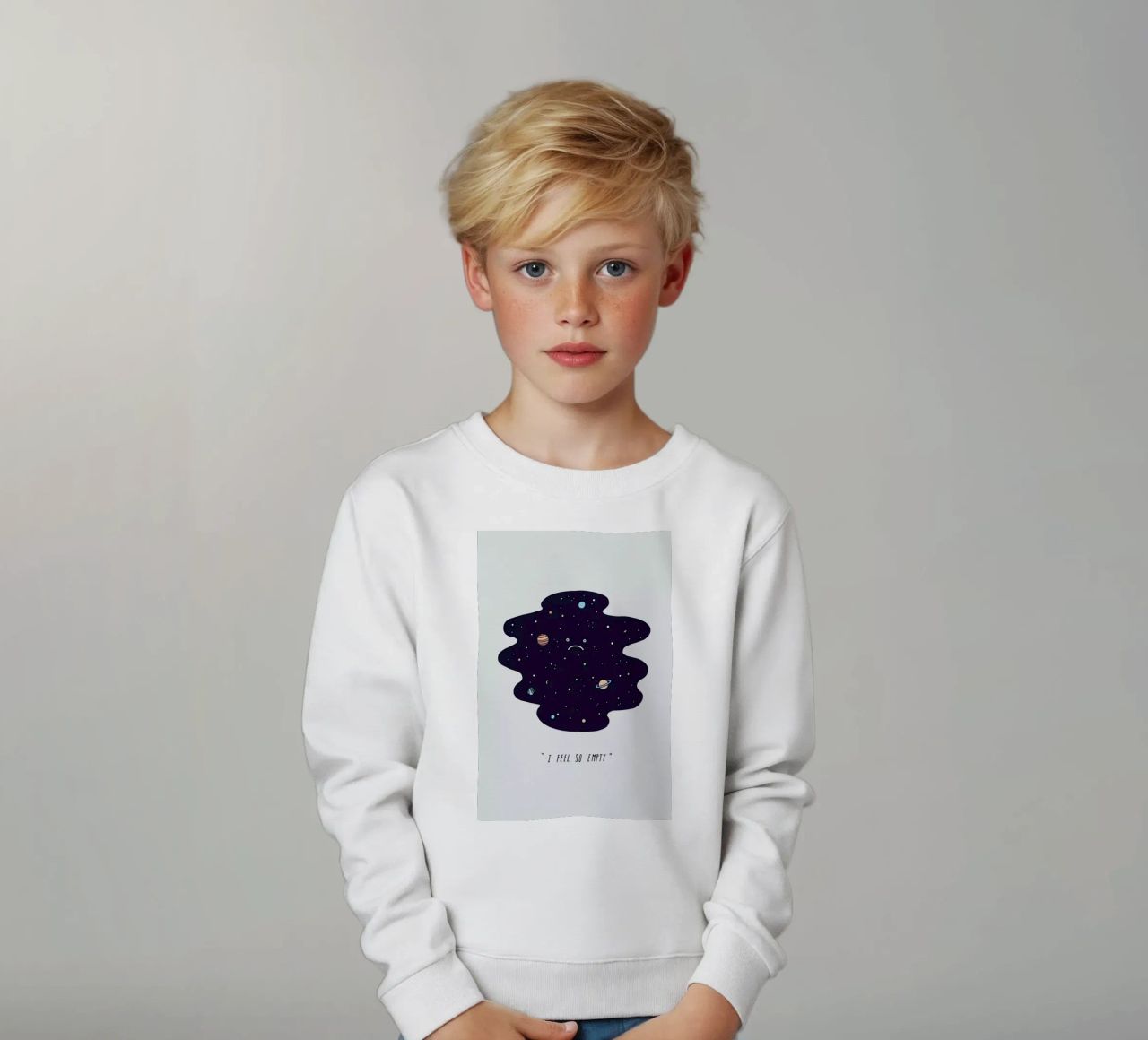 Negative Space felpa bambino da Jaco Haasbroek