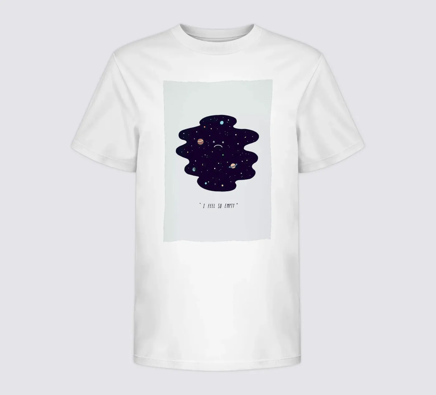 Negative Space kinder t-shirt van Jaco Haasbroek