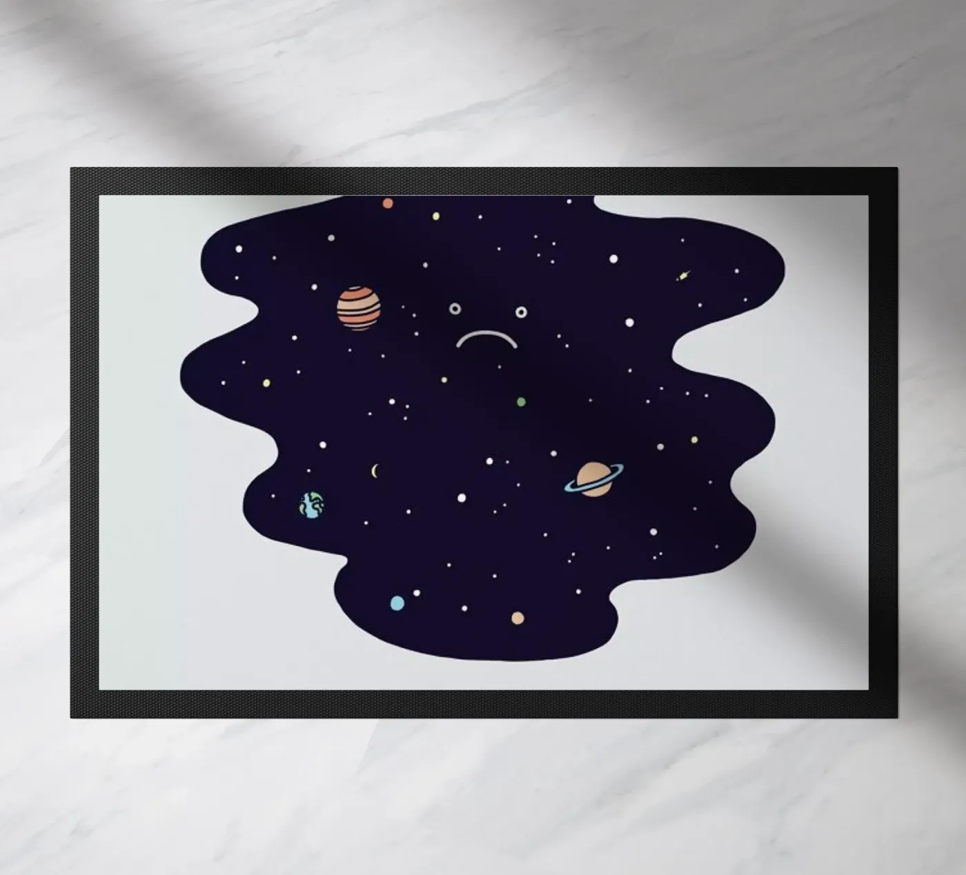 Negative Space Fußmatte von Jaco Haasbroek