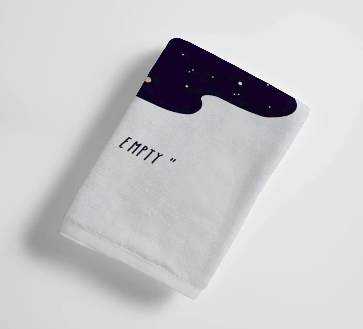 Negative Space towel by Jaco Haasbroek