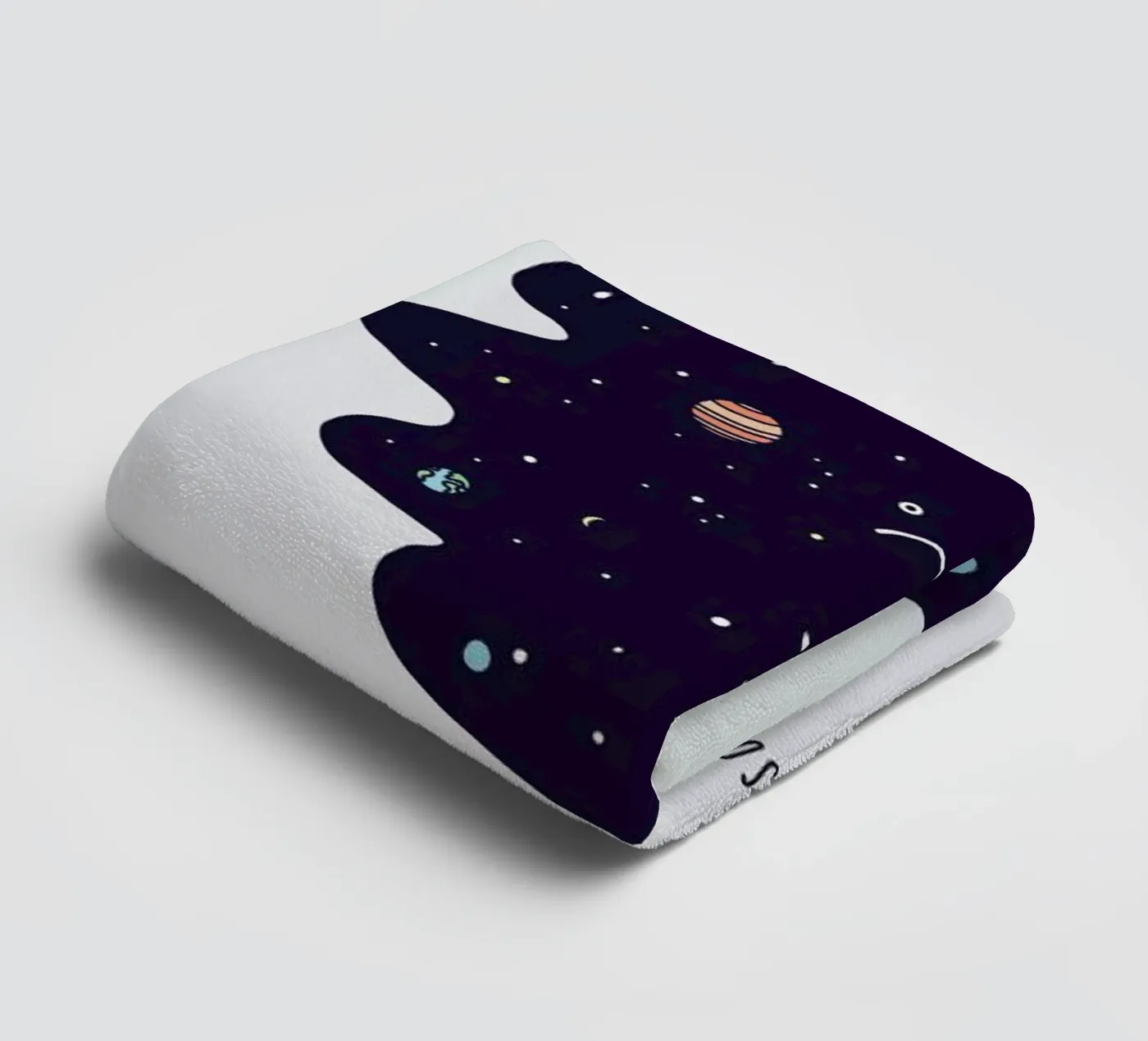 Negative Space towel by Jaco Haasbroek
