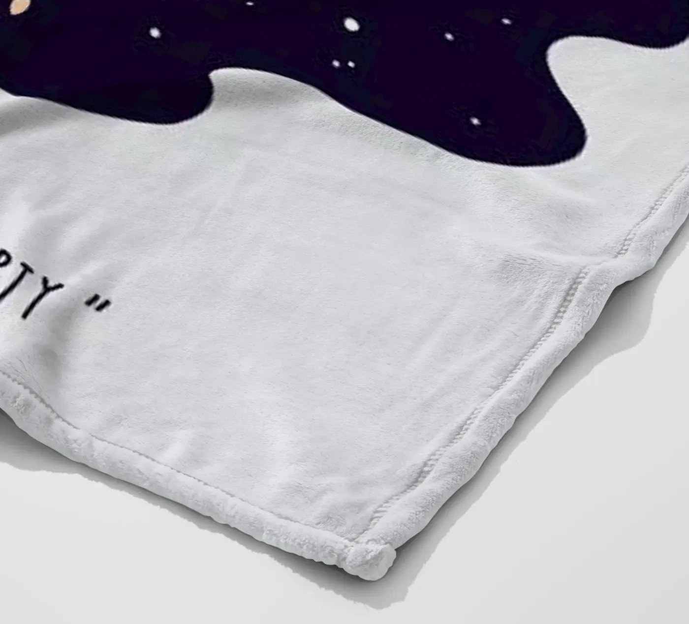 Negative Space Fleecedecke von Jaco Haasbroek