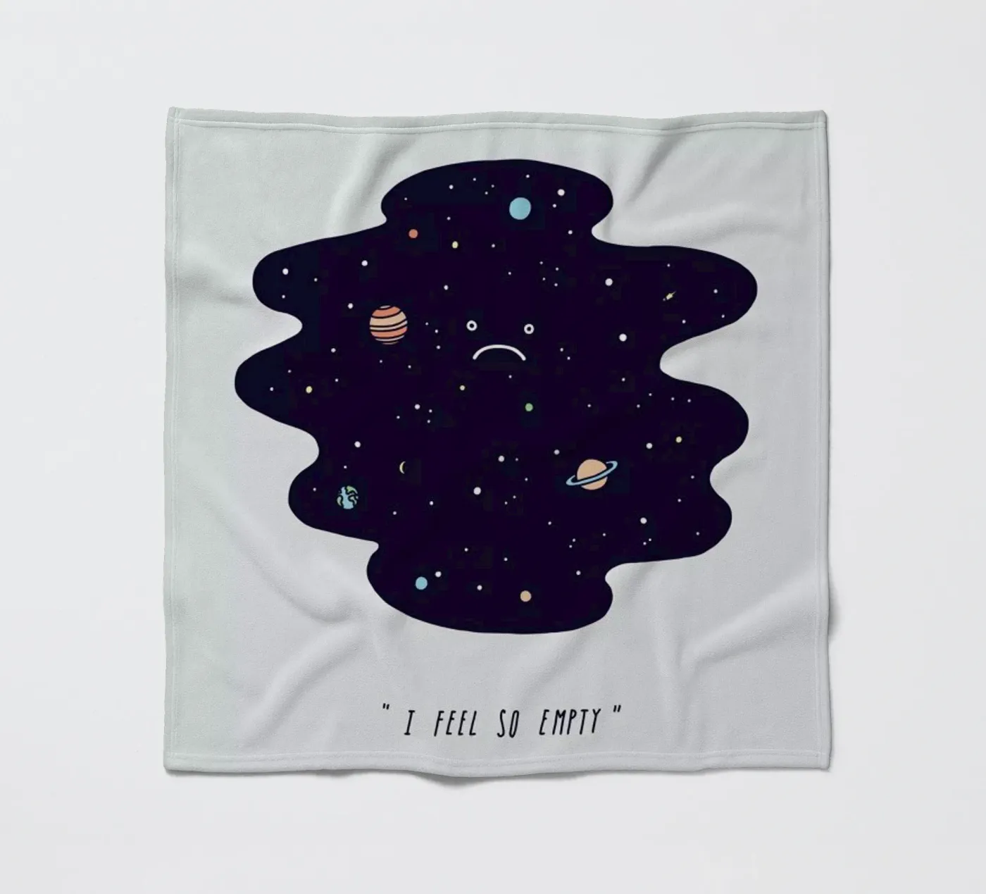 Negative Space Fleecedecke von Jaco Haasbroek