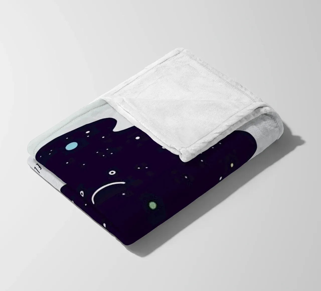 Negative Space fleecedeken van Jaco Haasbroek