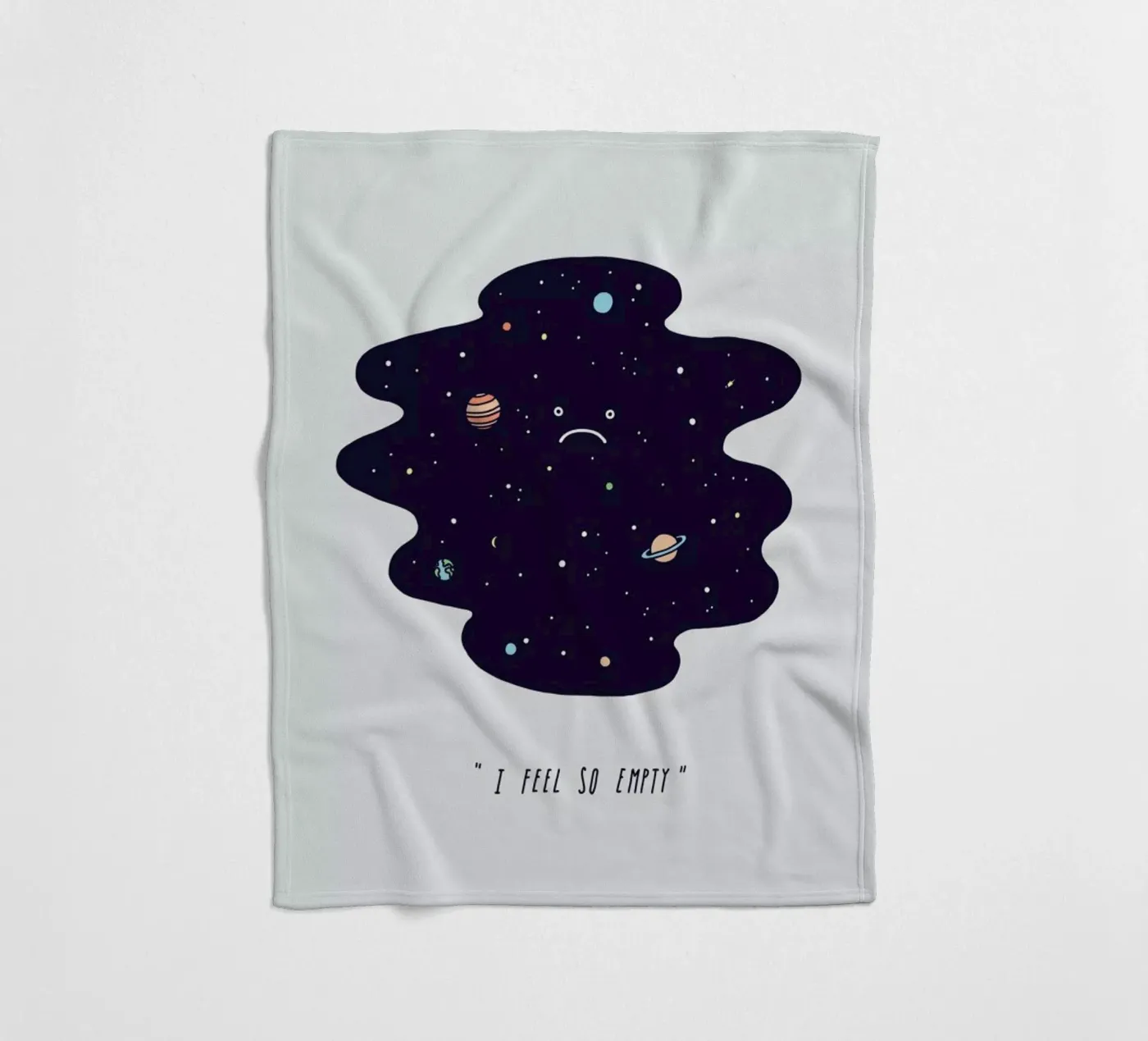 Negative Space Fleecedecke von Jaco Haasbroek