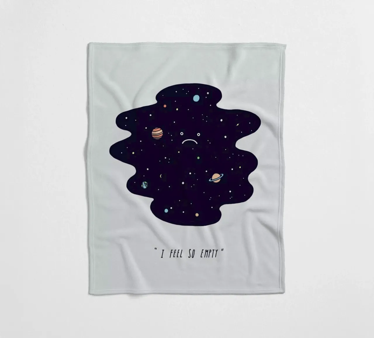 Negative Space fleecedeken van Jaco Haasbroek