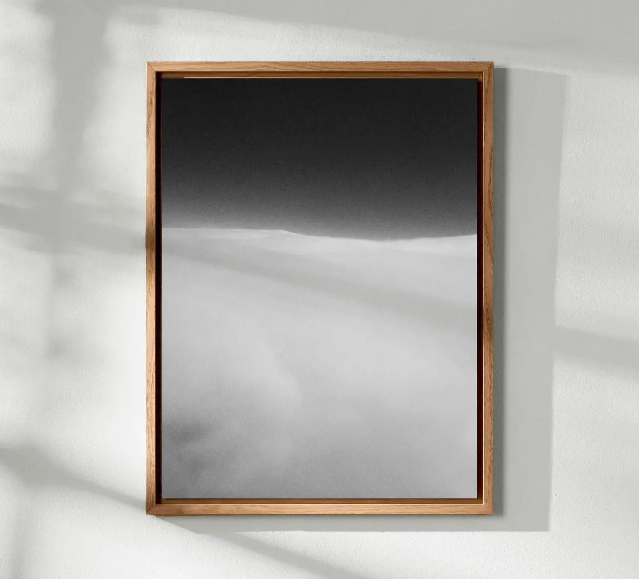 Zuckerwatte - Nuages doux devant un ciel noir panneau forex de Lisa Jureczko Arts Illustration