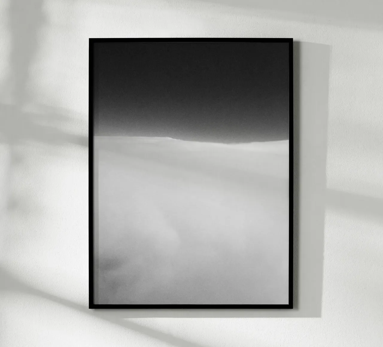 Zuckerwatte - Soft Looking Clouds in front of black sky poster by Lisa Jureczko Arts Illustration