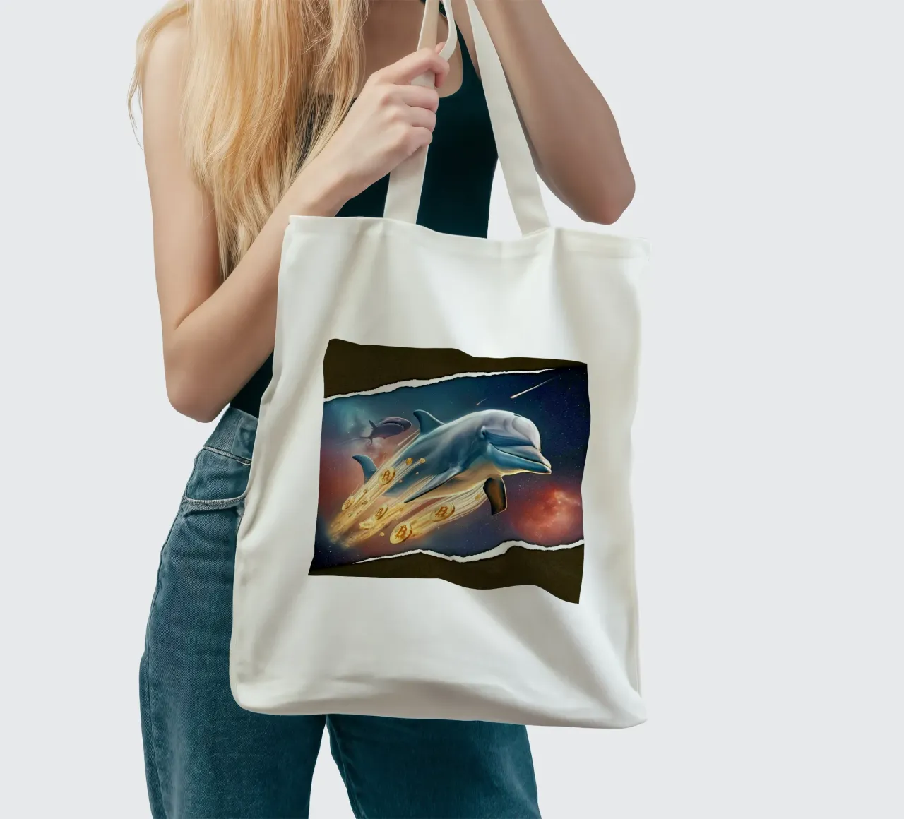 Of the Seas_BTC tote bag by Crypto_Jungle