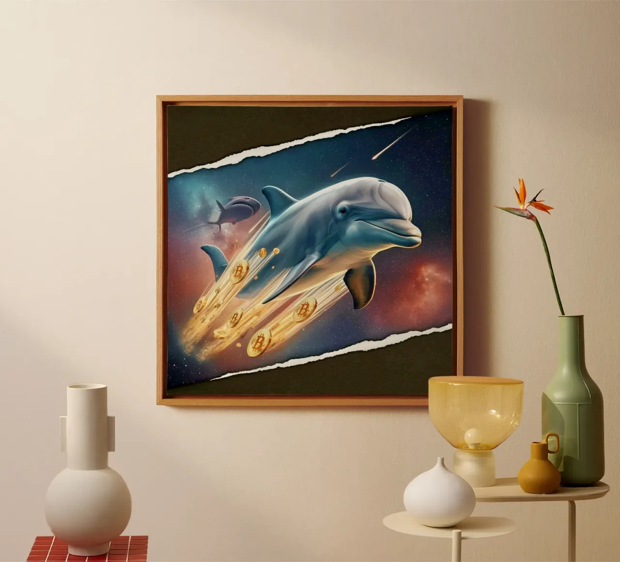 Of the Seas_BTC canvas by Crypto_Jungle