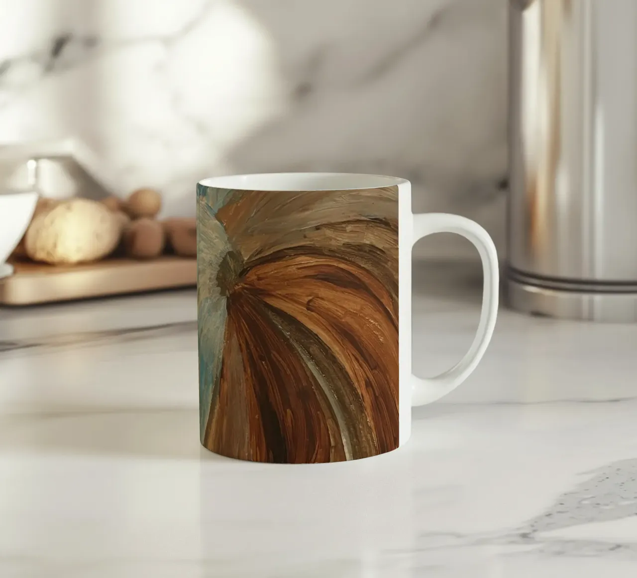 Plumeau ceramic mug by Aliciavgz