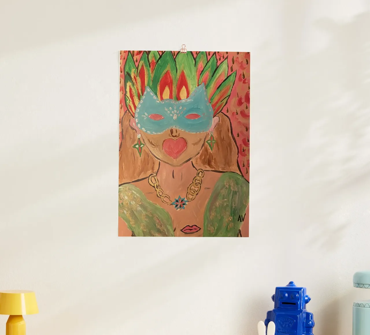 Carnaval rose poster da Aliciavgz