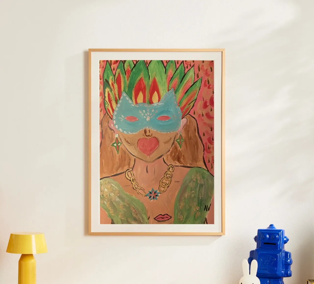 Carnaval rose poster da Aliciavgz