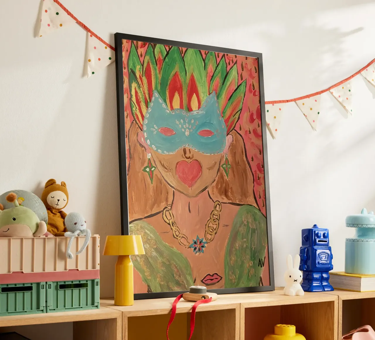 Carnaval rose poster da Aliciavgz