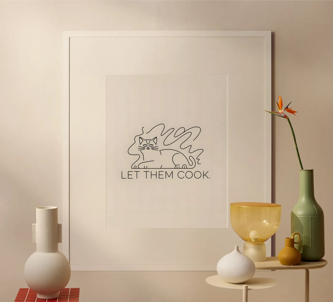 Lasst sie kochen Poster von Kintsugi99