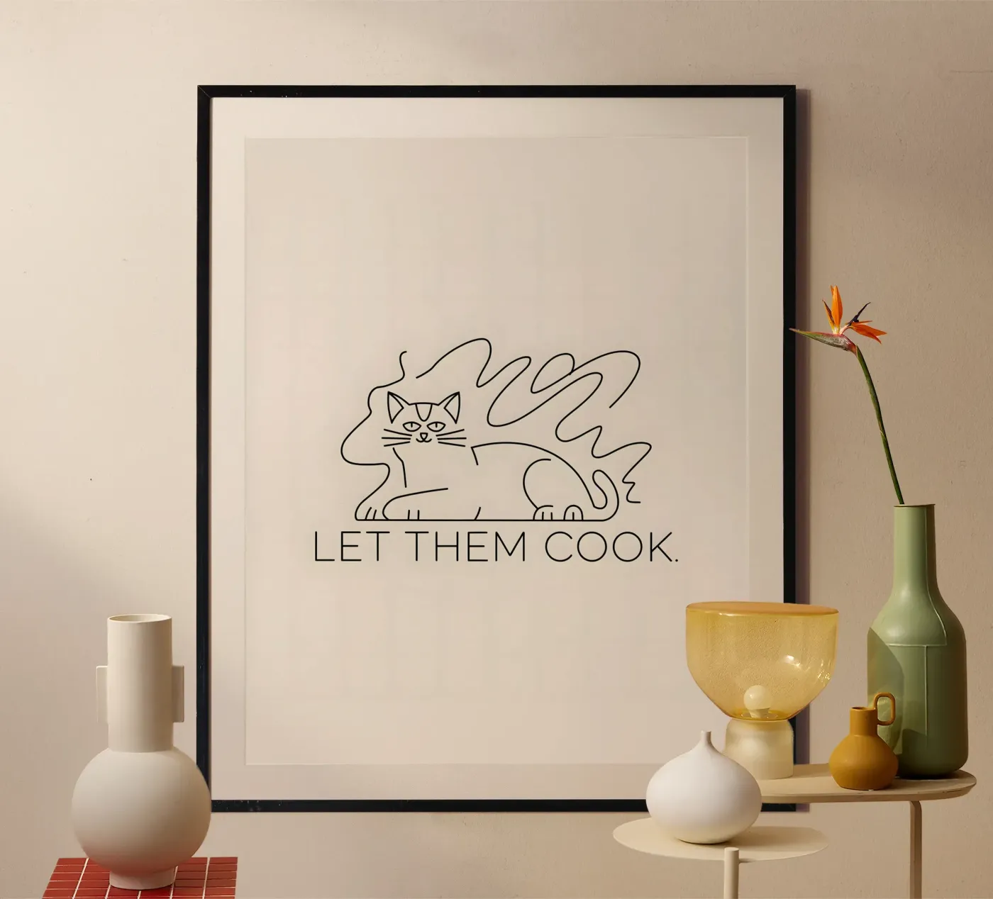 Lasst sie kochen Poster von Kintsugi99