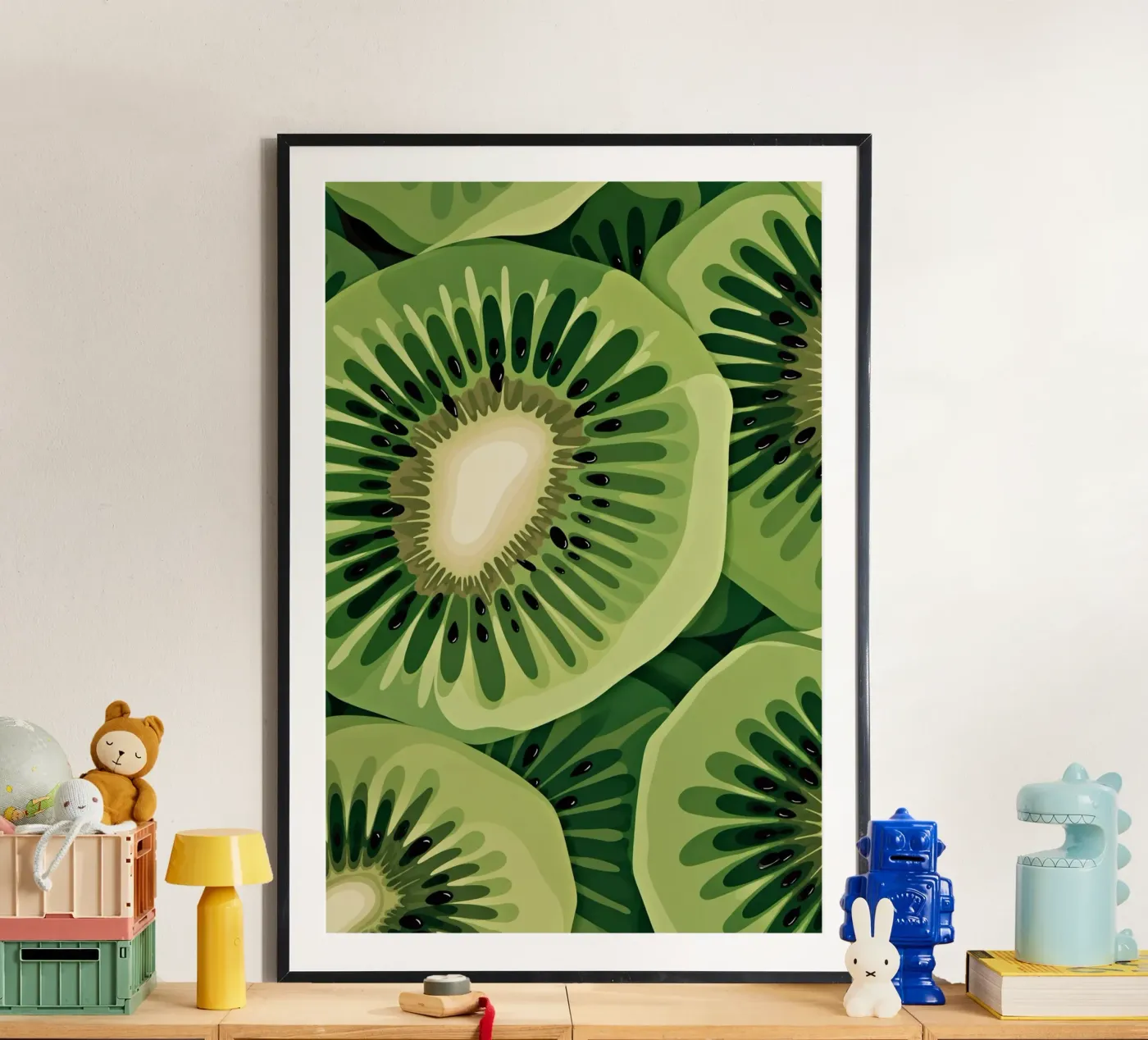 KIWI poster van Linsi