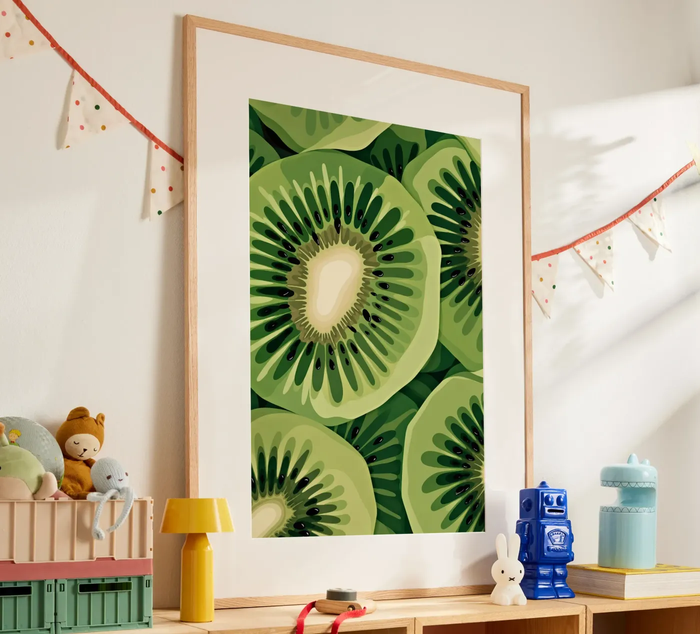 KIWI poster van Linsi
