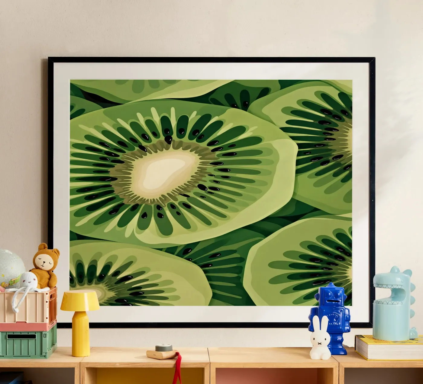 KIWI poster van Linsi