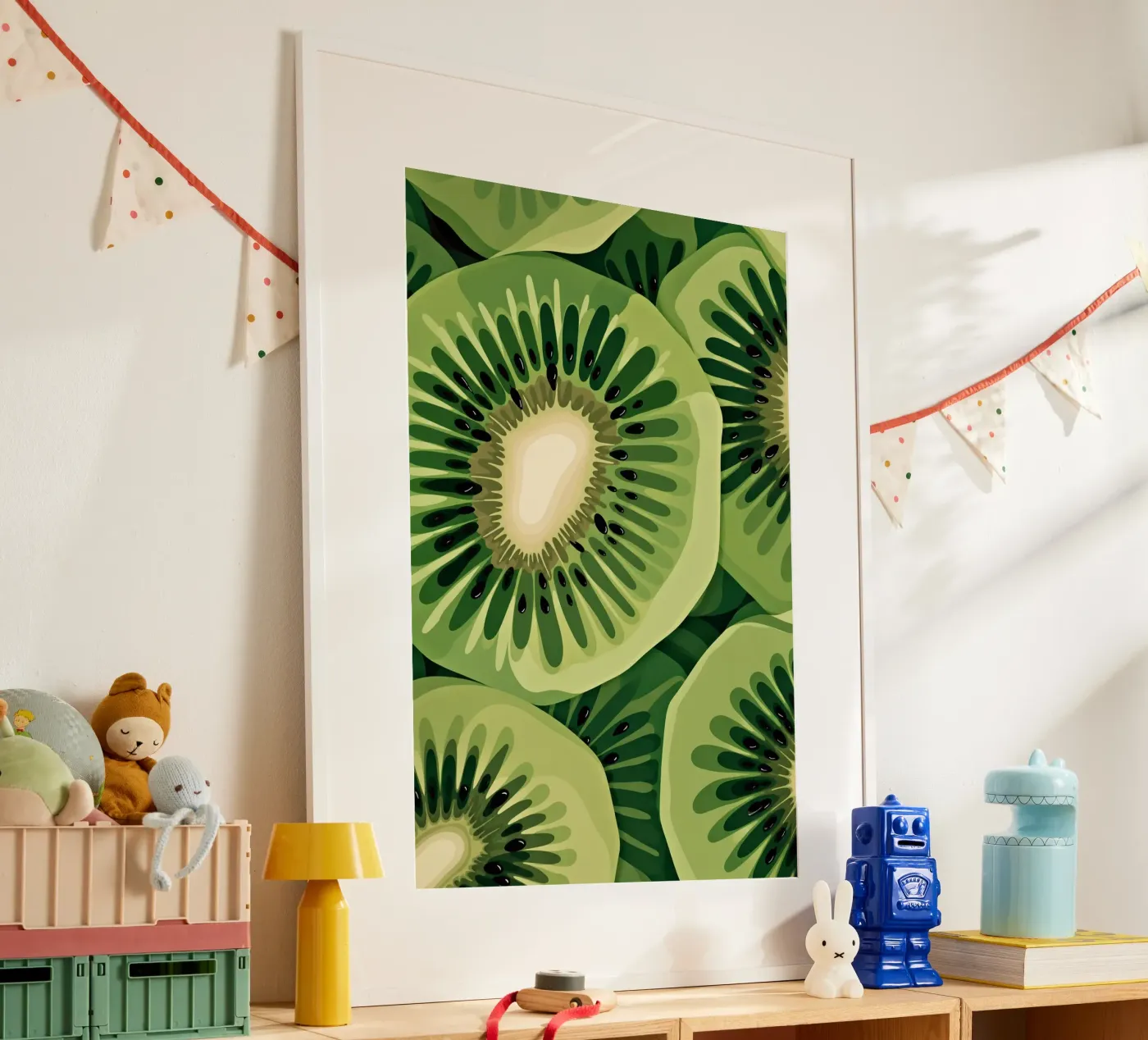 KIWI poster van Linsi