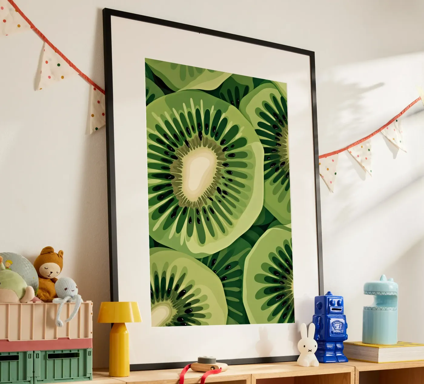 KIWI poster van Linsi