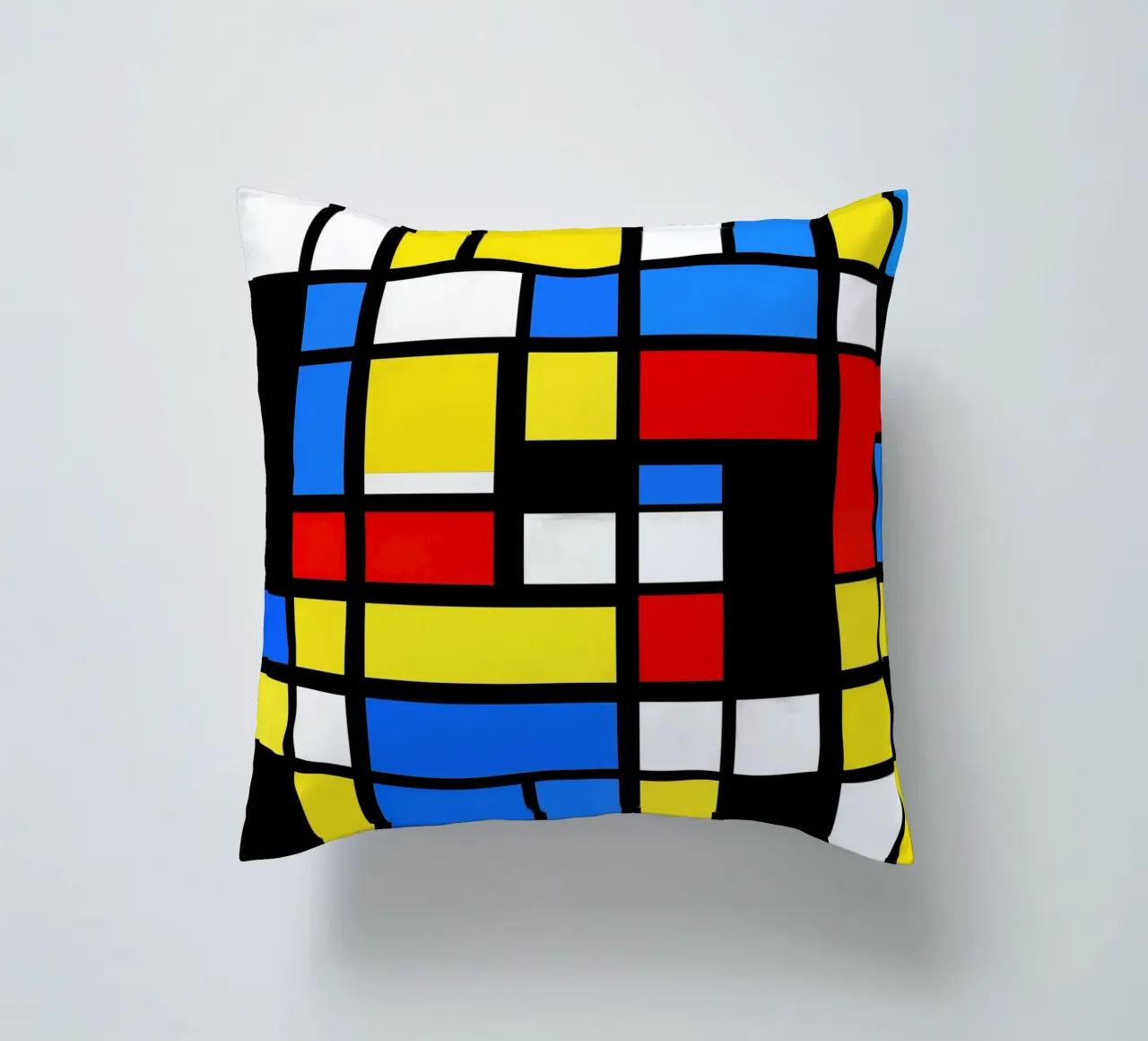 Mondrian Style Pattern cuscino da Autofocus