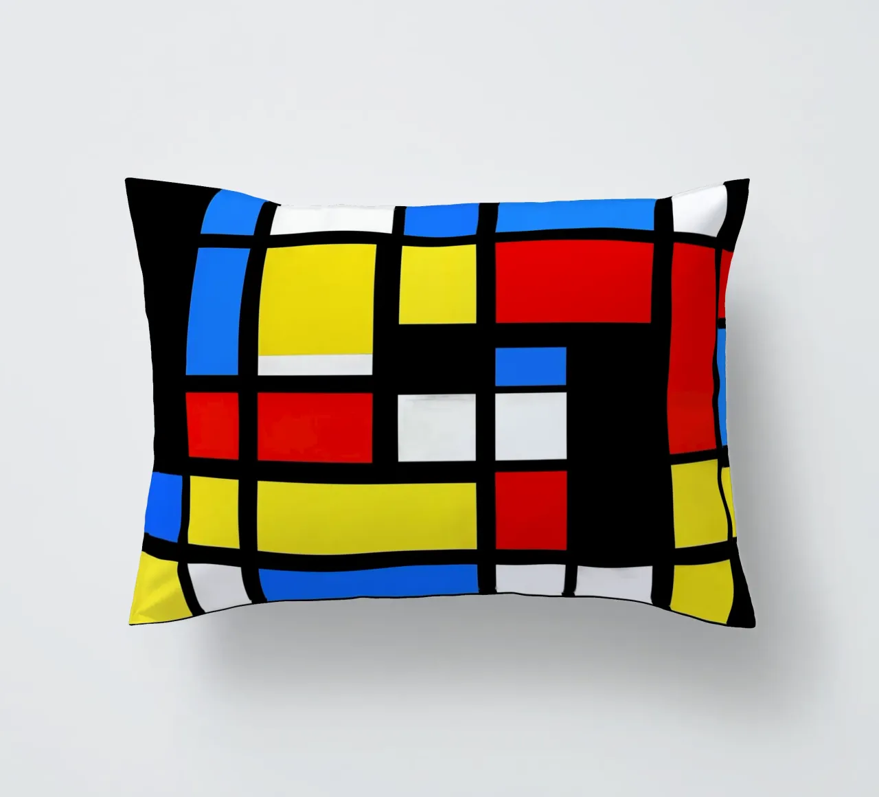 Mondrian Style Pattern cuscino da Autofocus