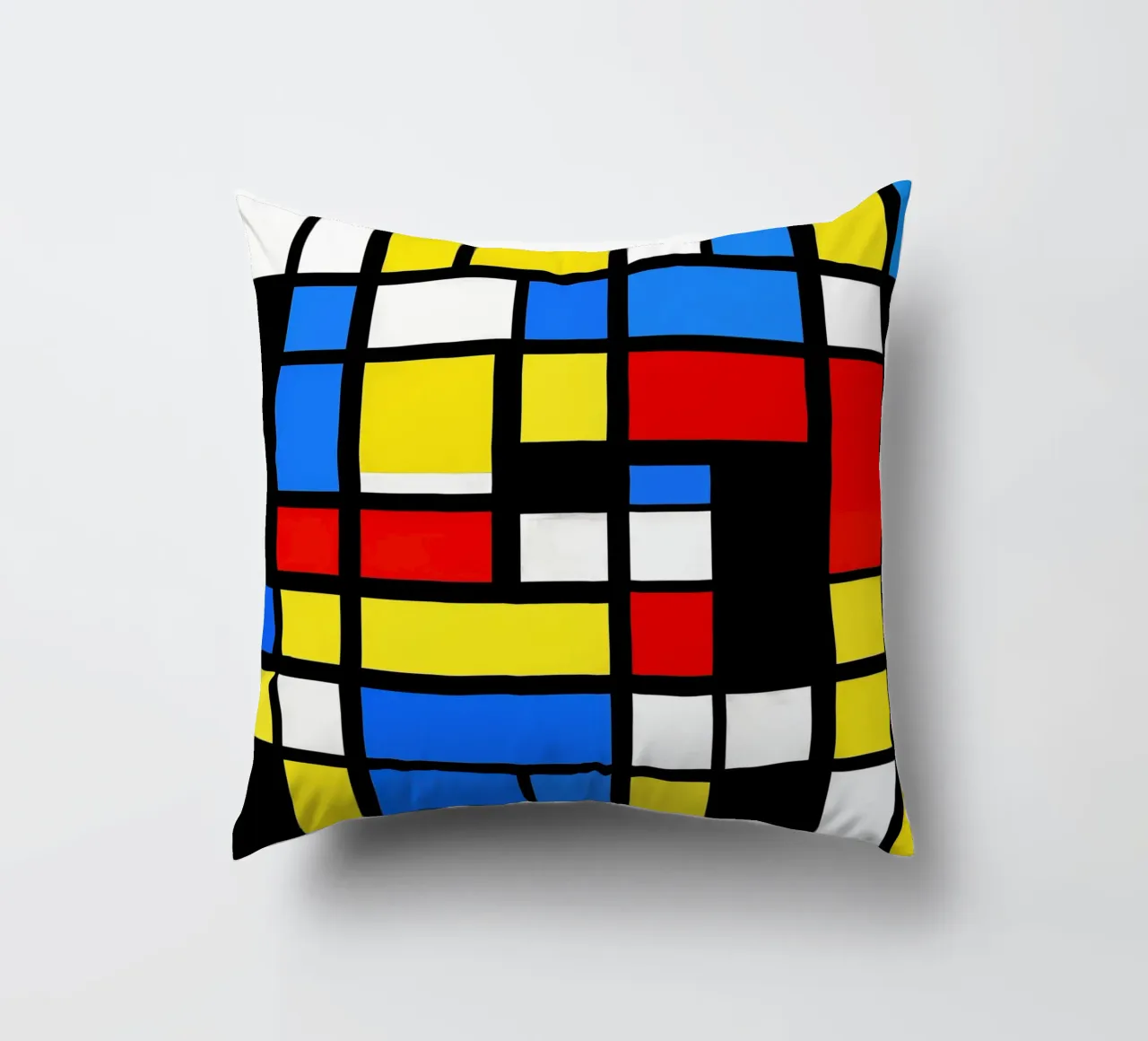 Mondrian Style Pattern cuscino da Autofocus