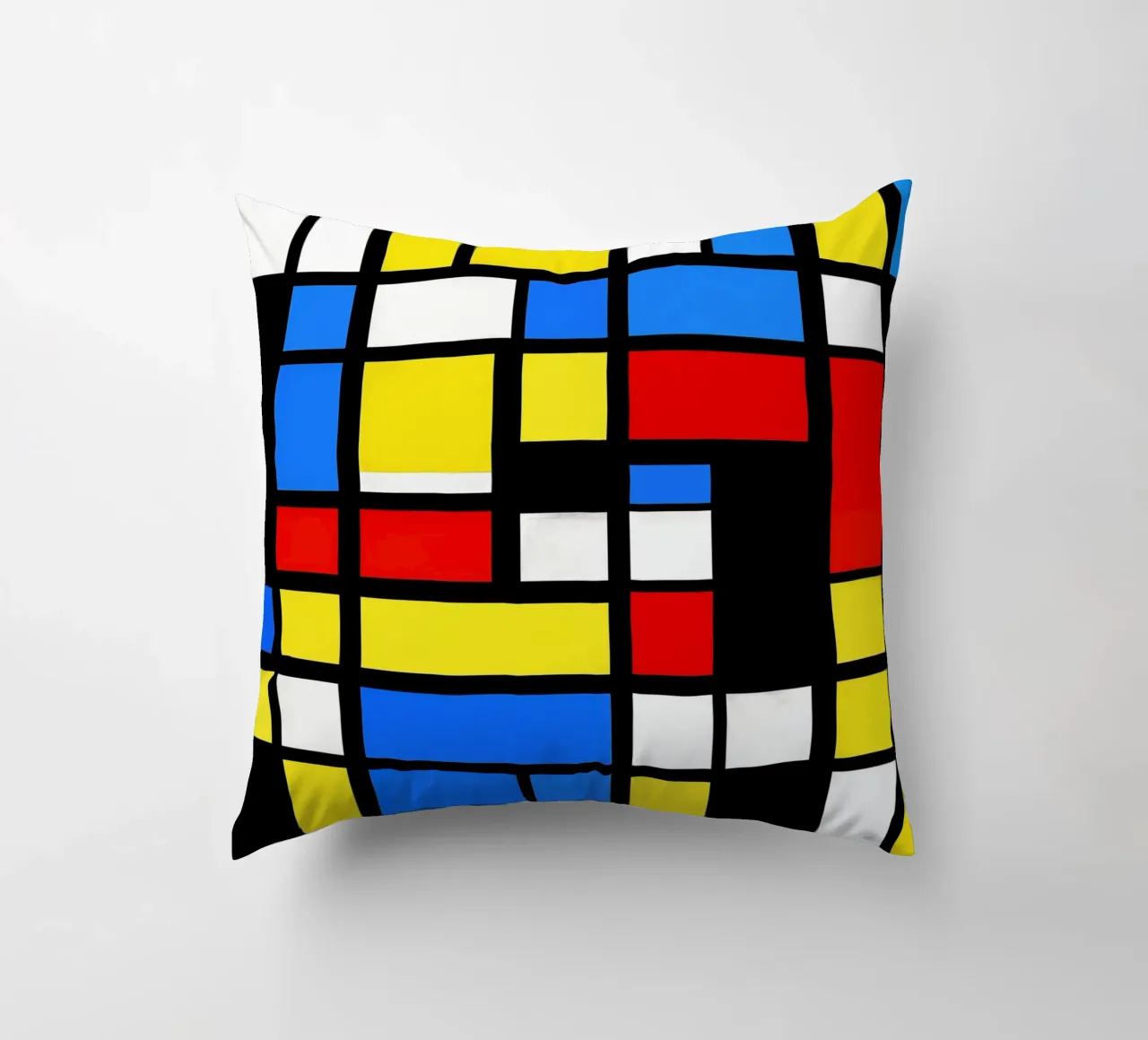 Mondrian Style Pattern cuscino da Autofocus