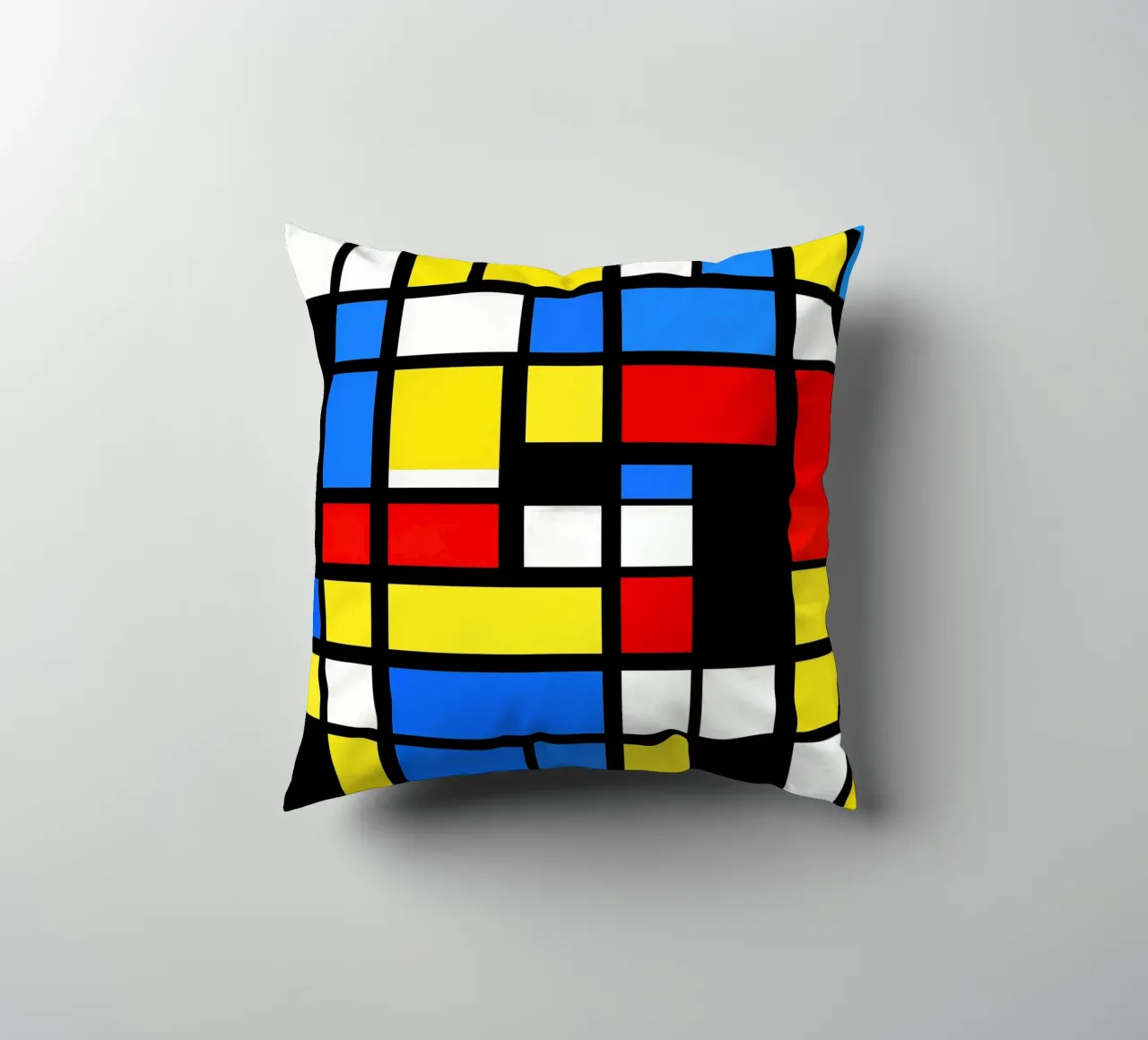 Mondrian Style Pattern cuscino da Autofocus