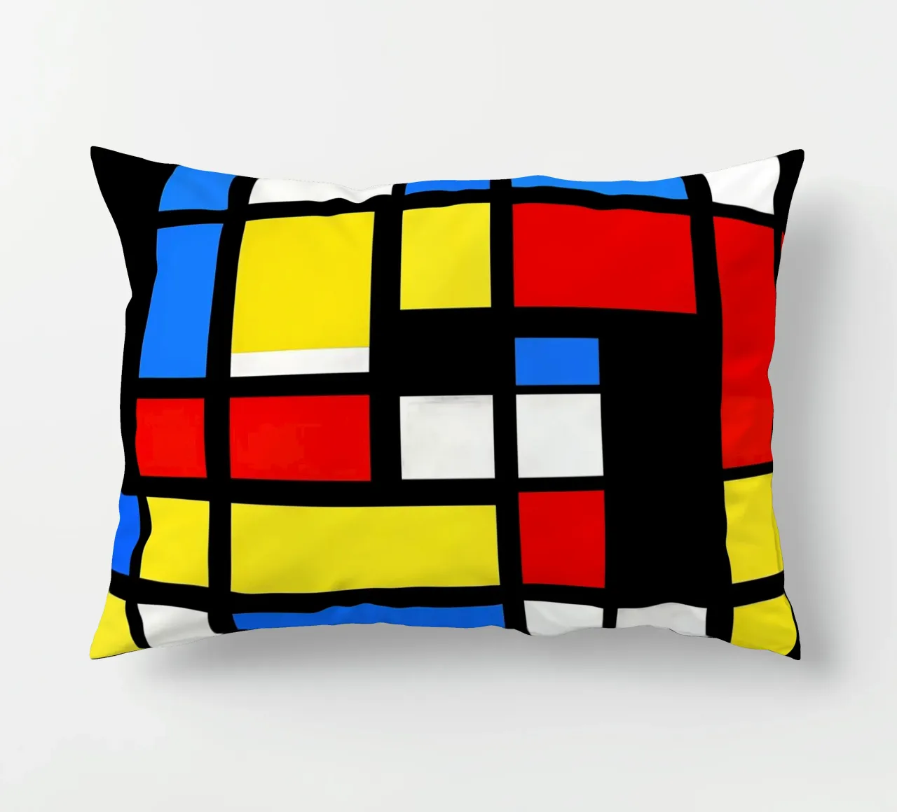 Mondrian Style Pattern cuscino da Autofocus