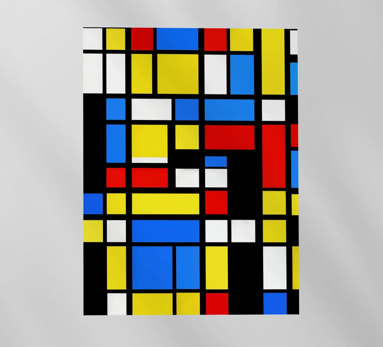 Mondrian Style Pattern pellicola backlit da Autofocus